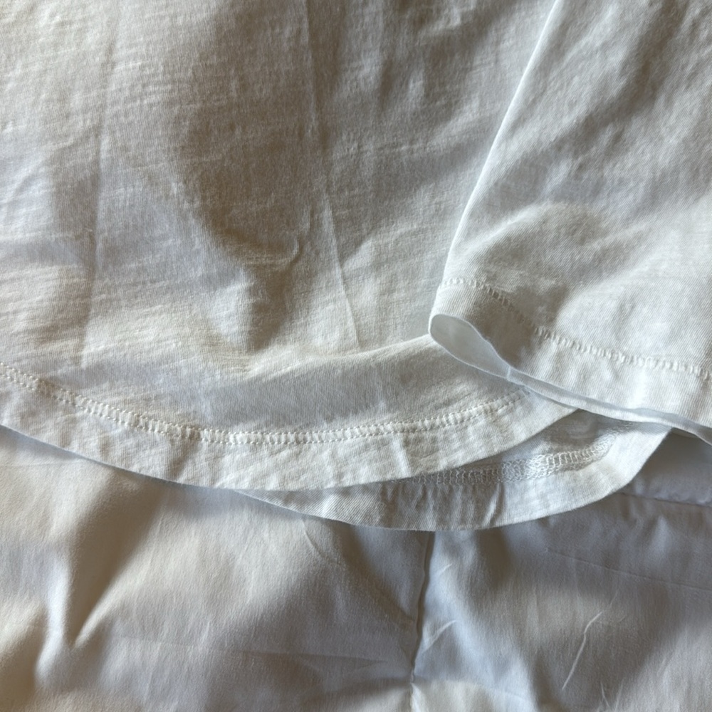 Madewell White V-Neck T-Shirt and crew neck XS - Picture 6 of 6